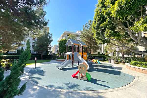 Playground areas of Three Sixty