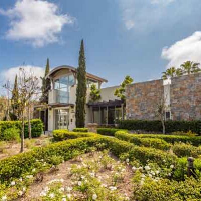 Entry to the fitness center at Three Sixty