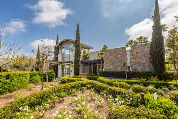 Entry to the fitness center at Three Sixty