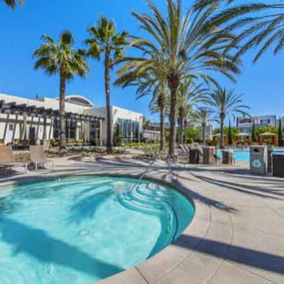 Pools and spa of Three Sixty South Bay