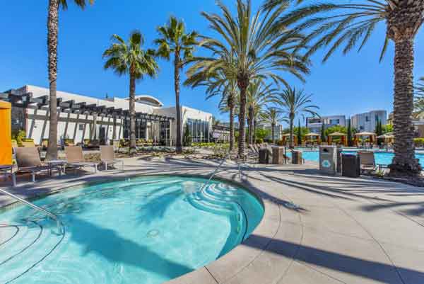 Pools and spa of Three Sixty South Bay